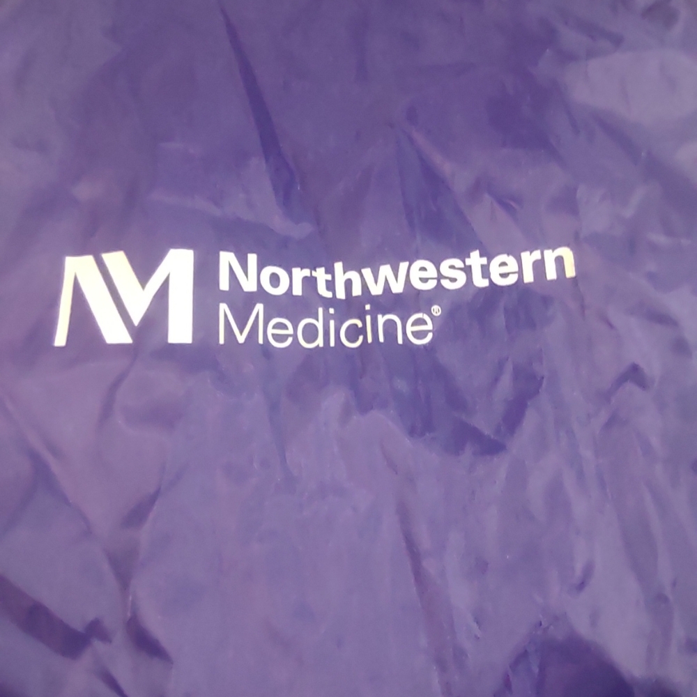 Purple/Blue Drawstring Bag/Backpack - Picture 4 of 6